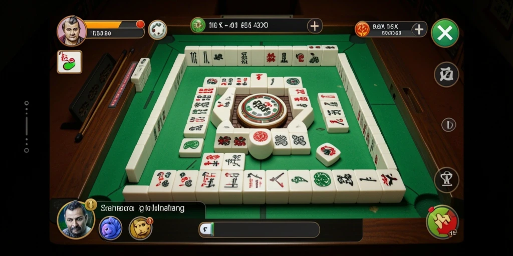 Tangkapan layar utama 116X menunjukkan aksi seru dalam permainan Mahjong.