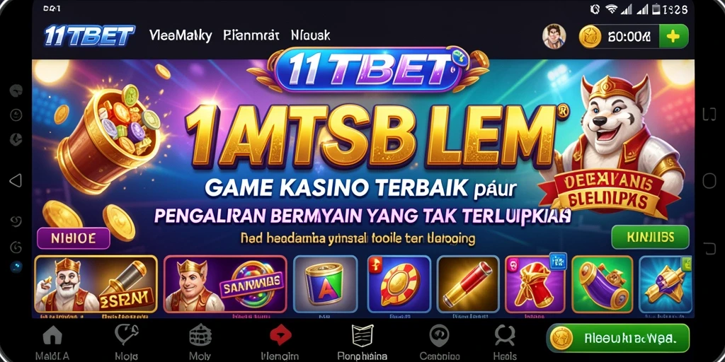 Tampilan gameplay menarik dari 11TBET yang memikat para pemain Kasino.
