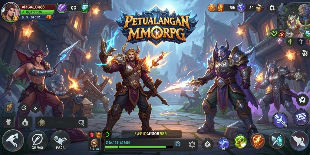 Tampilan gameplay APIGACOR88 yang menarik dan penuh aksi.