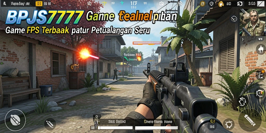 Tampilan gameplay seru di BPJS777 dengan aksi FPS yang intens.