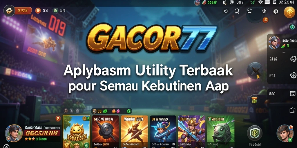 Tampilan antarmuka utama GACOR77 yang intuitif dan mudah digunakan.
