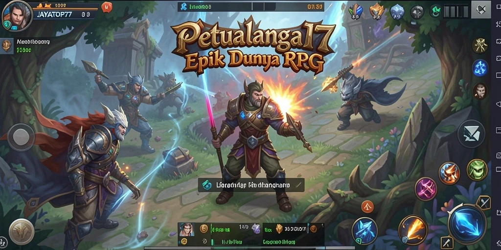 Gambar gameplay menarik di dunia RPG JAYATOP77.