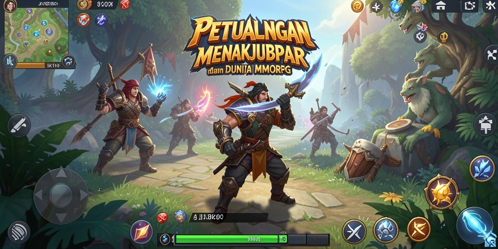Tampilan gameplay seru dari JKTOK yang penuh aksi.