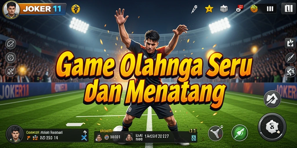 Tampilkan gameplay seru dari JOKER11 dalam aksi olahraga.