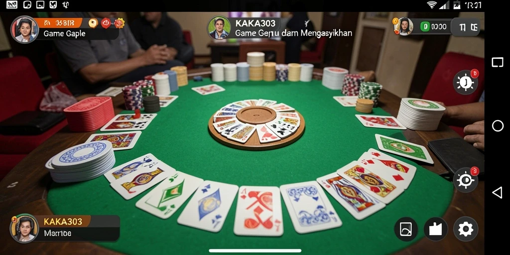 Tampilan gameplay KAKA303 yang menarik dan interaktif.