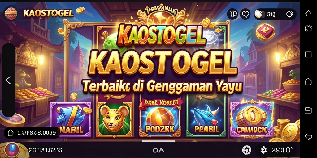 Tampilan gameplay Slot yang menarik dan penuh warna dari KAOSTOGEL.