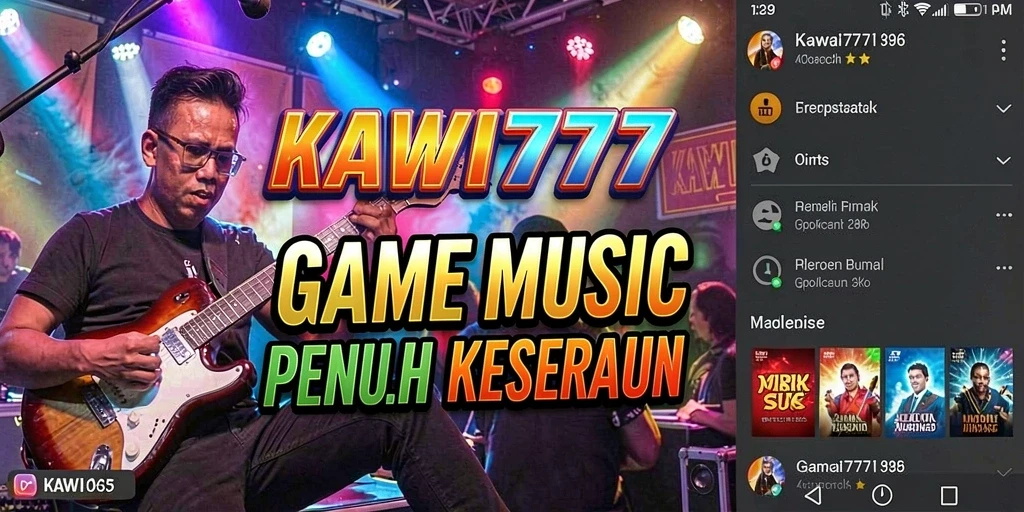 Tampilan permainan KAWI777 yang penuh warna dan menarik.