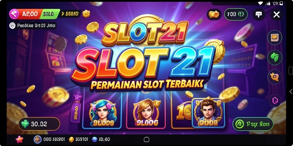 Gameplay menarik dari SLOT21 dengan tema slot yang beragam.