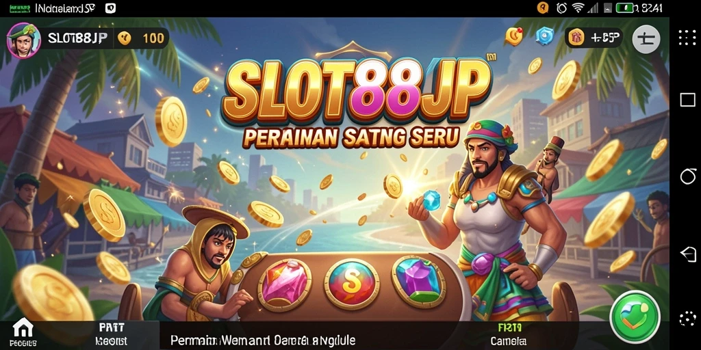 Tampilan grafis menarik dari gameplay SLOT88JP yang menghibur.