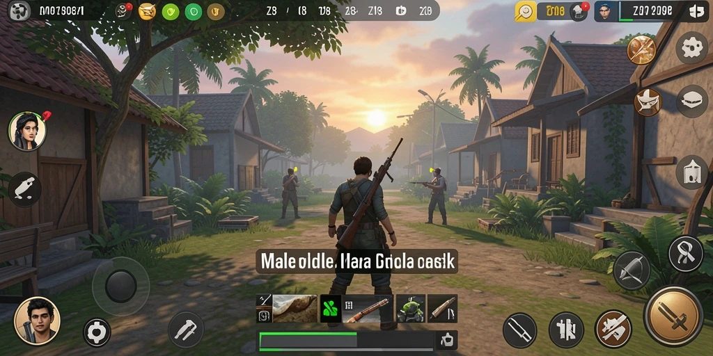 Screenshot gameplay Idle Z18 yang menunjukkan alur permainan yang santai.